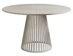 MIRJAN24 Tisch Cone 100, Esszimmer Tisch, Beine aus Stahl (Farbe: Cashmere /