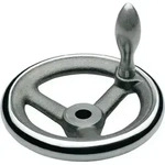 Ganter Norm Handrad GN 950 b 22 mm d1 200 mm d2 20 mm - 950-GG-200-B20-D