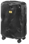 Crash Baggage Trolley mit 4 Rollen 68cm Stripe M 65 Liter - Schwarz
