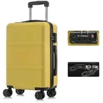 Premium Reisekoffer TSA-Schloss,YKK-Rei&szlig;verschluss Hartschalen-Koffer Trolley
