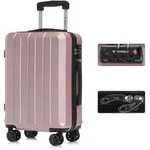 Premium Reisekoffer TSA-Schloss,YKK-Rei&szlig;verschluss Hartschalen-Koffer Trolley