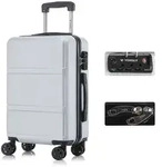 yonsly Premium Reisekoffer TSA-Schloss,YKK-Rei&szlig;verschluss Hartschalen-Koffer...