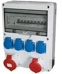 ETI Wandverteiler WV 2/4 Mod. 2 Grau - Grau