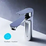 AM.PM Badarmatur fur Waschbecken EcoStart Wasserhahn Bad Chrom Waschtischarmatur