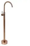 Robinet De Lavabo Sur Pied Rea Lungo Geb&uuml;rstetes Kupfer