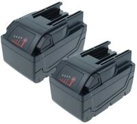 vhbw 2x Akku kompatibel mit W&uuml;rth Master H 28-MA, 28V Werkzeug (2000 mAh, Li-Ion, 28