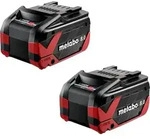 Metabo 2x LiHDX Akkupack 18 V 8,0 Ah CAS Li-Ion Akku ( 2x 624975000 )