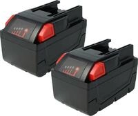 vhbw 2x Akku kompatibel mit W&uuml;rth BS 28-A Combi, 28V Werkzeug (4000 mAh,...