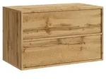Badplaats Waschbeckenunterschrank Mali 80 x 46 cm Eiche - H&auml;ngender