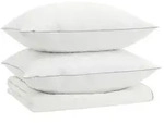 vidaXL G&auml;nsedaunen-Bettdecken-Set 90% FULDA 3 stk. 220 x 260 cm Sommer - Wei&szlig;