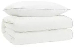 vidaXL G&auml;nsedaunen-Bettdecken-Set 90% FULDA 2 stk. 150 x 200 cm Wei&szlig; - Wei&szlig;