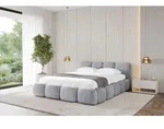 ALTDECOR Polsterbett mit Bettkasten - KALA-v1 - 180x200 - Grau - Bett ohne Matratze,