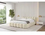 ALTDECOR Polsterbett mit Bettkasten - SENA-v1 - 180x200 - Beige - Bett ohne Matratze,