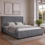 Beautysofa Polsterbett 160x200 cm CALMA Doppelbett mit 2 Schubladen &...