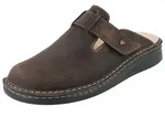FINN COMFORT Petare Herren Clog dunkelbraun Nubukleder - Gr&ouml;&szlig;e: 40 - Braun -...