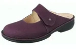 FINN COMFORT Stanford Damen Clog violett genarbtes Nubukleder - Gr&ouml;&szlig;e: 37 - 37