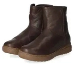 Andrea Conti Damen Winterboots Braun Glattleder Gr&ouml;&szlig;e: 37 - Braun - 37