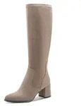 Marco Tozzi Langschaftstiefel Schwarz - Beige - 37