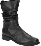 Gabor Damen Mid Rise Stiefel Serie 8040 aus Echtleder schwarz mit gerafftem...