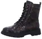 Tom Tailor Damenschuhe Stiefeletten Schn&uuml;rer Stiefel Braun Freizeit - Braun -...