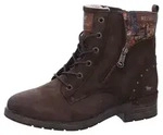 Mustang Schn&uuml;rstiefel Mehrfarbig - Braun - 36