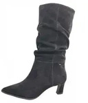 Stiefel aus Leder - Schwarz - 37