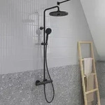 Ideal Standard Lastani Duschsystem mit Brausethermostat Aufputz