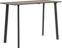 Dehner Bartisch Montpellier, Stehtisch, ca. 160 x 66.5 x 104 cm, Aluminium /