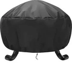 nomiou Feuerschale Abdeckung Wasserdicht 600D Oxford-Gewebe &Oslash;80x50cm