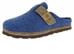 Rohde Damen Pantoffeln Hausschuhe mit Kl 36 - Blau - 36