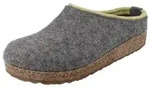 HAFLINGER Grizzly Kris Damen Hausschuhe grau basalt Wollfilz - Gr&ouml;&szlig;e: 37 - 37
