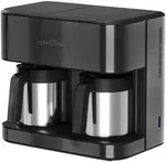 ProfiCook&reg; Doppel Kaffeemaschine mit Thermoskanne | 24 Tassen | 2 Kannen 