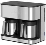 ProfiCook&reg; Doppel Kaffeemaschine mit Thermoskanne | 24 Tassen | 2 Kannen 