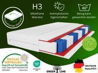 MARPUR Taschenfederkernmatratze 80x200 Salsa, 7 Zonen, H3, H&ouml;he 18 cm - Wei&szlig;