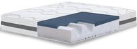 The White Stone Memory Foam Matratze 170x200 cm H&ouml;he 22 cm | Hypoallergener und