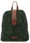 PICARD Freizeitrucksack Rucksack Sonja Backpack Shoulderbag Paisley gr&uuml;n -...