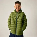 Regatta Marizion Baffle-Jacke mit Kapuze f&uuml;r Kinder, Farbe:Oliv, Kinder...