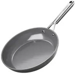 Bratpfanne 28cm DiamondTitan-Keramikbeschichtung Grau Backofenfest...