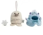 NICI mymochi Kuscheltier Robbe Yuki mit Schneeflocke und Yetikost&uuml;m 8cm in