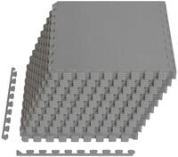vidaXL Pool Bodenschutzmatte 40 stk. Grau 14,4 m2 EVA-Schaum