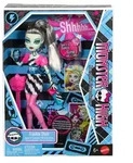 Monster High Mitternachtsparty-Puppe, Frankie Stein, Neuauflage mit Zubeh&ouml;rteilen