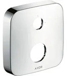 hansgrohe Verl&auml;ngerungsrosette Axor 2-L, 0-1-2, softsquare, Edelstahl-Optik -...