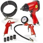 Schlagschrauber 1/2" mit Druckluftwerkzeug SET8