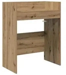 vidaXL DJ Tisch Artisan-Eiche 62 x 45 x 102 cm Holzwerkstoff - Braun