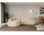 ALTDECOR Ecksofa in L-Form MARI-L1-v1 - 243x171x83 cm Beige - Corner Sofa Bett