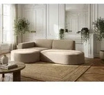 Ecksofa 3-Sitzer im Loft-Stil, Skandi-Design &ndash; L-Form Wohnlandschaft,...