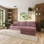 Masseno Ecksofa ANKO mit Schlaffunktion, Modulares Schlafsofa aus Schaumstoff,