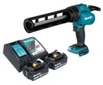 Makita DCG 180 RF Akku Kartuschenpistole 18 V + 2x Akku 3,0 Ah + Ladeger&auml;t