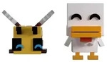 Youtooz Minecraft Bee And Chicken Monitor Buddiez Vinylfigur One Size