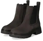 Gabor Damen Chelsea Boots Grau Rauleder Gr&ouml;&szlig;e: 42,5 - Grau - 42,5